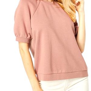 Madewell Women’s Puff Sleeve Sweatshirt